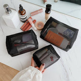 PORTABLE MESH COSMETIC BAG THREE PIECE SET_CWAB4482