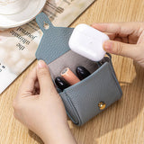 MINI LEATHER EARPHONE CASE MULTI USE POUCH_CUAB00398