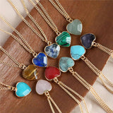 DECEMBER BIRTHSTONE HEART PENDANT NECKLACE_CWMM5334