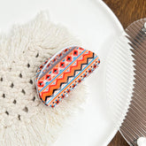 BOHEMIAN POLKA DOT ACRYLIC HAIR CLAW UNIQUE DESIGN_CWAHA2074