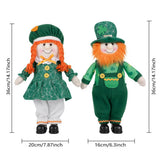 ST PATRICK GIRL DOLL GIFT STANDING FIGUREORNAMENTS_CWMM3450