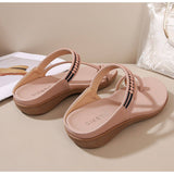 CROSS STRAP COMFORTABLE CASUAL SANDALS SLIPPERS_CWSHS0529