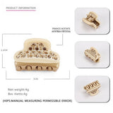 ACETATE DIAMOND MINI HAIR CLIP HAIR ACCESSORIES_CWAHA4241