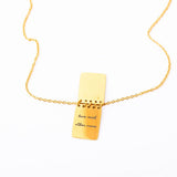 SIMPLE NOTEBOOK STAR MOON OPENING NECKLACE_CWMM5674