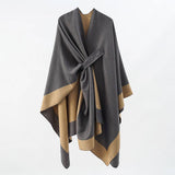 NEW DOUBLE SIDED SOLID COLOR WARM SHAWL FOR WOMEN_CWMM2084