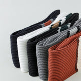 2024 NEW COLOR CONTRAST STRIPED MID CALF SOCKS_CWMS0649