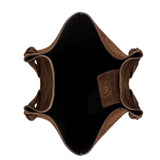 Vintage Suede Shoulder Tote Bag, Minimal Style_Cwab5395