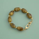 11 81IN IRREGULAR ACRYLIC STONE CHAIN BAG STRAP_CWMM5063