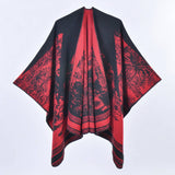 2024 NEW THICKENED SLIT CAPE SHAWL_CWASC0963