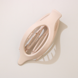 LEAF OVAL HAIR CLIP MINIMALIST CLAW BARRETTE_CWAHA6511