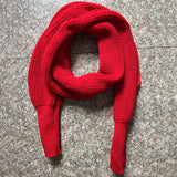 KNITTED SLEEVE SCARF SHAWL FOR MEN WOMEN WINTER_CWASC1538