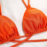 SEXY NYLON BIKINI TIE FRONT WOMENS SWIMWEAR_CWMW0255