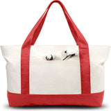 Cwab2874_Canvas Home Shopping Large Capacity Tote Bag