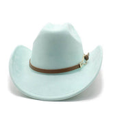 BELT BUCKLE WESTERN COWBOY HAT ADJUSTABLE BRIM_CWAH2532