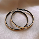 RETRO SIMPLE ROUND TEMPERAMENT EARRINGS_CWAJE2467