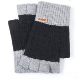 Warm Velvet And Thickened Half Knitted Gloves_Cwag0134