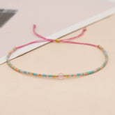 BOHEMIAN SEMI PRECIOUS STONE BEADED BRACELET_CWAB4623