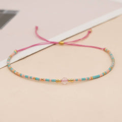 BOHEMIAN SEMI PRECIOUS STONE BEADED BRACELET_CWAB4623