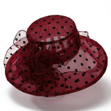 FOLDABLE LARGE BRIM FLOWER SUN HAT_CWAH1493