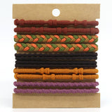 RETRO FASHION CARD SET HAIR SCRUNCHIES_CWAHA2725