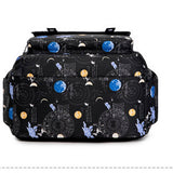BACKPACKS FOR SCHOOL SPACE PRINT LIGHTWEIGHT BAG_CWAB5461