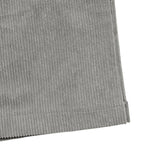 Solid-Color Basic Corduroy Adjustable Overalls