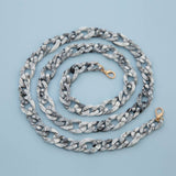 47IN ACRYLIC CROSSBODY CHAIN PHONE BAG STRAP_CWMM5102