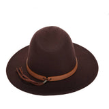 NEW AUTUMN AND WINTER FLAT BRIM JAZZ HAT_CWAH2098