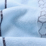 PURE COLOR COTTON QUALITY FLOWER THICK WOOL TOWEL_CWMM2299