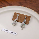 COLORFUL CHRISTMAS TREE TASSEL EARRINGS_CWAJE1835