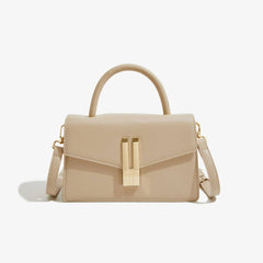 SIMPLE STYLE PERSONALITY LOCK CAN CROSSBODY HANDBAG_CWAB1799