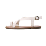 SQUARE TOE SLIP ON SANDALS AND FLATS_CWSHS0654