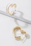 SIMPLE HEART FASHION DANGLE EARRINGS_CWAJE128