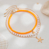 NEW BEACH STYLE OCEAN SHELL BEADED NECKLACE_CWMM3145