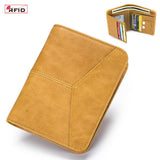 Vintage Anti-Theft Multifunctional Leather Wallet_Cwab3821