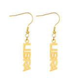 STAINLESS STEEL 12 CONSTELLATION LETTER PENDANT_CWMM2725