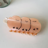 FASHIONABLE WHITE SWAN ACETIC ACID HAIR CLIP_CWAHA0549