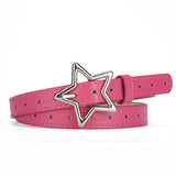 Cwabe0879_Sweet Star Hole Decoration Hollow Belt