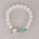 Turquoise Bracelet Multi-Layer Tassel Bracelet