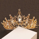 NEW BRIDAL WEDDING CRYSTAL TIARA CROWN_CWMM2026