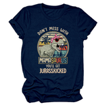 STYLISH WOMENS TEE DONT MESS WITH PRINT_CWTTS1524