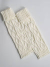 Twisted Knit Dandy Leg Warmer_Cwms113