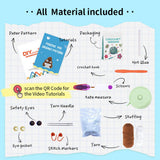 HANDMADE DIY KNITTED POOP DOLL ORNAMENTS_CWMM0836