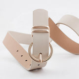 RING HOLE PIN BUCKLE DECORATIVE AMERICAN BELT_CWASC0582