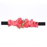 BOHO FLORAL ELASTIC WAIST BELT FOR DRESSES_CWMM6407