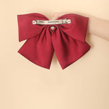 ELEGANT TEXTURE BIG BOW HAIRPIN_CWASC1066
