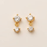 BIRTHSTONE STUD EARRINGS ZODIAC COLORFAST MATERIAL_CWAJE5104