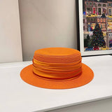 HIGH GRADE SATIN SUN HAT FOR WOMEN_CWAH3393