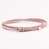 Cwabe0875_Vintage Hand-Woven Pin Buckle Belt
