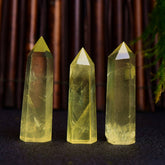 CITRINE CRYSTAL POINT HEX TOWER_CWMM8101